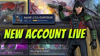 Live New Account Series | Day 6 | Injustice 2 Mobile