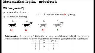 Matematikai logika - műveletek