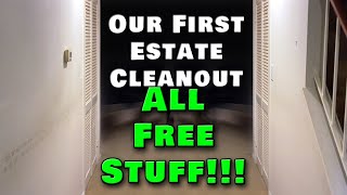 Our First Estate Clean-out - All Free Stuff!!!