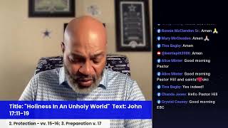 Daily Devotional Bible Class with Dr. LeRoy Hill, Jr.
