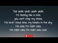 jason derulo ridin solo lyrics video