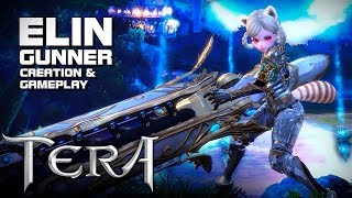 TERA - Elin Gunner - Creation \u0026 Gameplay - Lilttle Gunners Event - F2P - KR