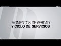 Momentos de Verdad y Ciclo de Servicios