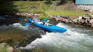 Kayaking group trip in Kaszuby region of Poland