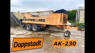 Doppstadt AK230 Shredder