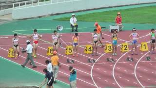 H28　千葉県国体最終　少年B女子100m　決勝