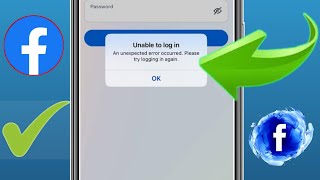 Как исправить Facebook Невозможно войти Произошла непредвиденная ошибка. Попробуйте войти снова