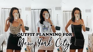 MINI HAUL + OUTFIT PLANNING FOR NEW YORK CITY