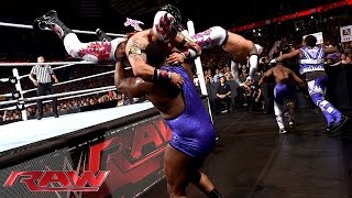 The Lucha Dragons vs. The New Day: Raw, July 6, 2015