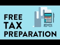 Free Tax Preparation PSA - (English)