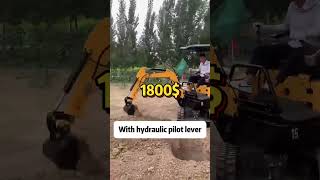 Multifunctional farmland mini excavator can replace various tools #minidigger#Kubota#소형굴착기#굴착기