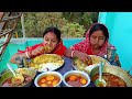 chicken curry egg curry u0026 rice challenging video... with punishment 🤮 asmr eating