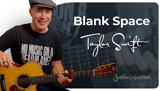 Blank Space by Taylor Swift | Easy Guitar Lesson