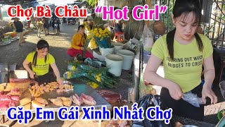 Choáng ngợp Đặc Sản chất đống đống giá rẻ chợ quê Miền Tây gặp hot girl - Em gái 3 loại thịt