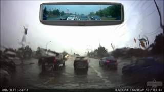 Driving in Toronto - Dufferin St / Allen Expressway