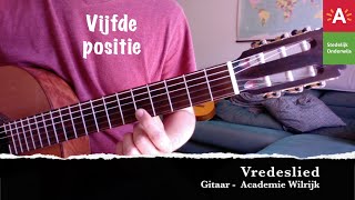 Vredeslied (Gitaar) - Academie Wilrijk