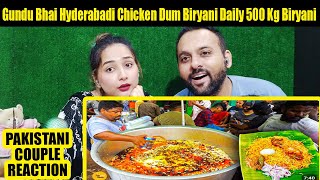 Gundu Bhai Hyderabadi Chicken Dum Biryani Daily 500 Kg Biryani Making Rs. 140/- Only l Madurai Food