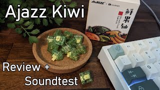 Ajazz Kiwi Budget Tactile Switch Review  | Typing Test ASMR