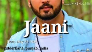Biography of jaani( Punjabi Lyricist) in subtitles