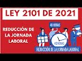 Ley 2101 de 2021 - Reducción de la Jornada Laboral en Colombia