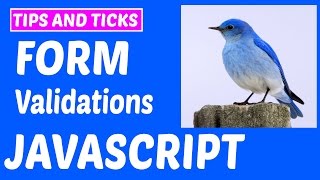 A Simple Javascript form Validations Full Tutorial - JavaScript Series#12