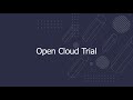 Open Cloud Trial Activation Steps