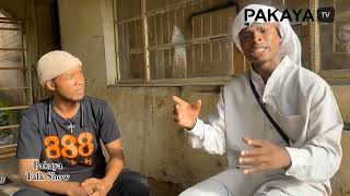 Bingala and Blesikwa inside Pakaya talk show