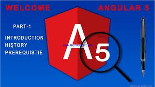 Angular 5 - Tutorial - Part 1 - Introduction