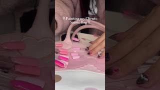 Watch how I turned nail polish into a DIY patch repair👛💗✨ #nails #nailart #nailtech #nailinspo