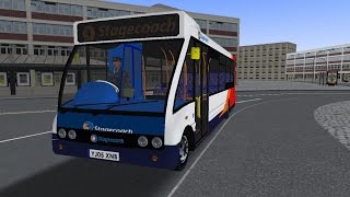 OMSI 2 Newcastle Left Path Route X82 Optare Solo Stagecoach.