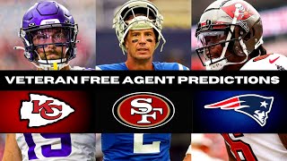 NFL Veteran Free Agency Predictions 2023 | 30 Free Agent Team Fits