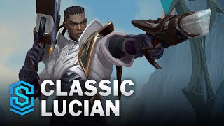 Classic Lucian Wild Rift Skin Spotlight