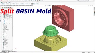 Mold Design || Split Core-Cavity and Add Interlock