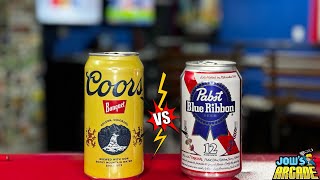 Blind Battle Beers! Coors Banquet Vs. Pabst Blue Ribbon