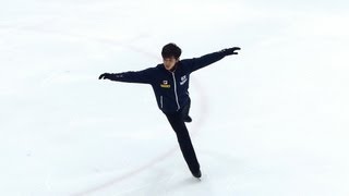 [2013.01.05] 김진서 Jin-Seo KIM SP Warm-up || 2013 Korean Nationals || Senior Men ||