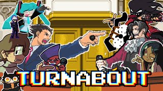 TURNABOUT But Every Turn A Different Character Is Used 💥| Turnabout BETADCIU