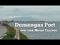 dumangas port,Mt.Canlaon over looking