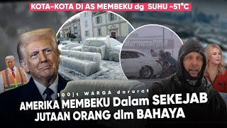 100jt Warga Amerika dalam Peringatan ‘Serangan Badai Terbesar Melanda US’ Amerika kini Membeku