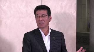 2016年6月1日（水）　松井一郎知事　登庁会見