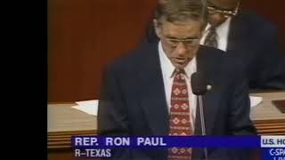Ron Paul - 1998 - Random Drug Testing of Government Employees