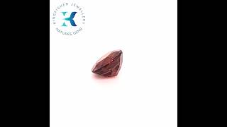 Natural Almandine Garnet Round Cut - $199.00 – 3.55 Ct VVS – 9.00mm