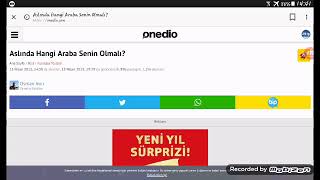 Aslında hani araba senin olmalı