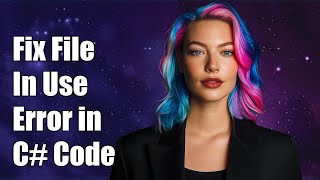 Fix System.IO.IOException: File in Use by Another Process Error in C#