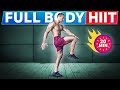 20-Minute Full Body HIIT Workout | No Equipment