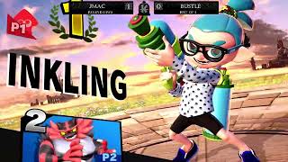 Jmac (Inkling) vs. BUSTLE (Incineroar) - Winner's Round 1