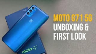 Moto G71 5G Unboxing \u0026 First Look: The Budget All-Rounder?