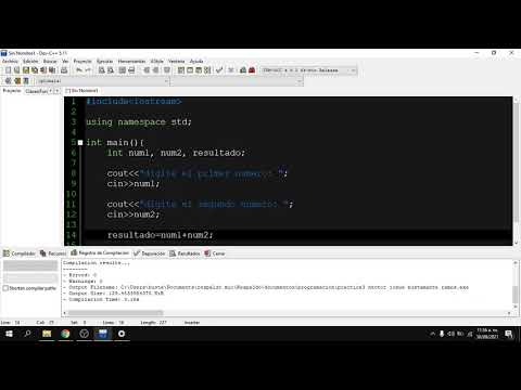 C++ -Programa Suma De Dos Números - YouTube