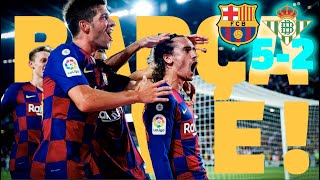 Barça 5-2 Betis | BARÇA LIVE: Warm up & Match Center