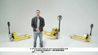 #Easy lift, Easy life SINOLIFT ET15MH Semi-Electric Pallet Truck