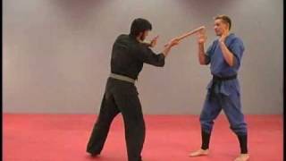 Stick Defense against Angles of Attack by Sensei Rick Tew and NinjaGym.com